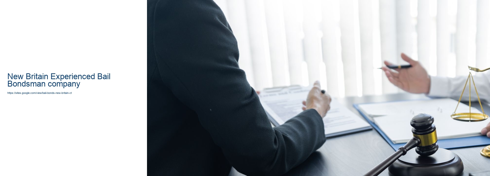 New Britain Experienced Bail Bondsman company